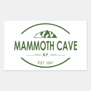 Mammoth Cave National Park Rectangular Sticker
