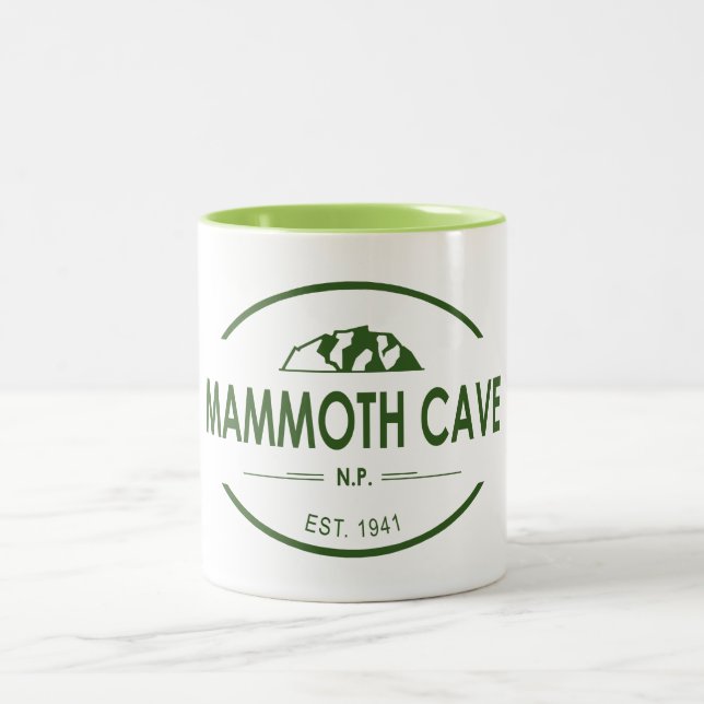 Mammoth Cave National Park Two-Tone Coffee Mug (Center)