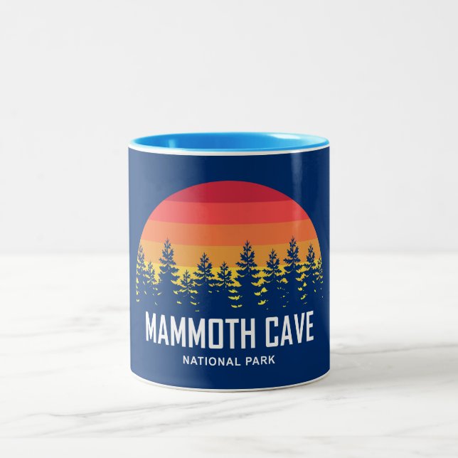 Mammoth Cave National Park Two-Tone Coffee Mug (Center)