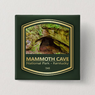 Mammoth Cave NP (PF1) 15 Cm Square Badge