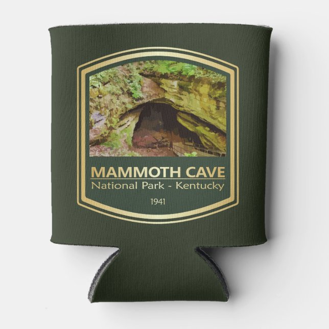 Mammoth Cave NP (PF1) Can Cooler (Front)