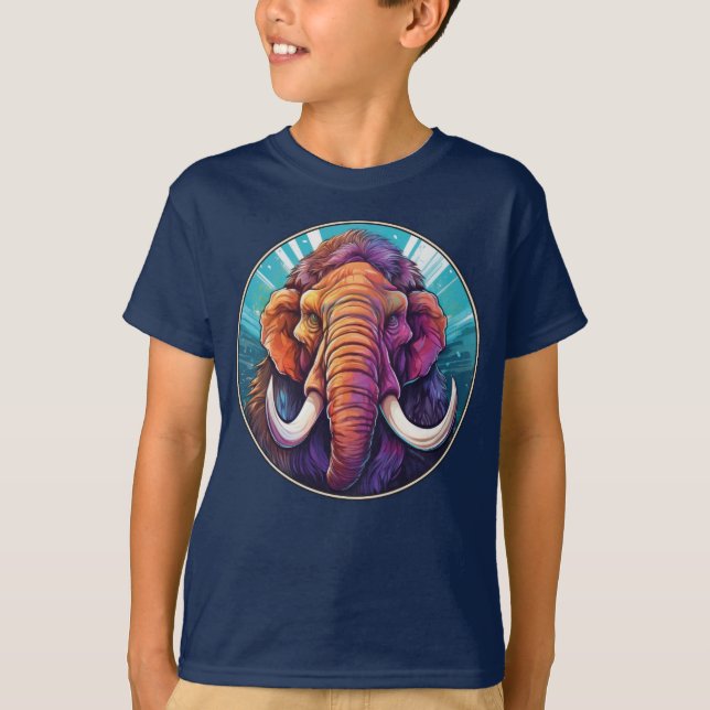 Mammoth - Classic Dinosaur Tee T-Shirt (Front)