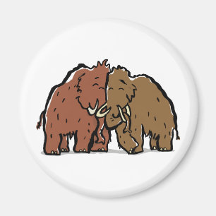 mammoth couple magnet