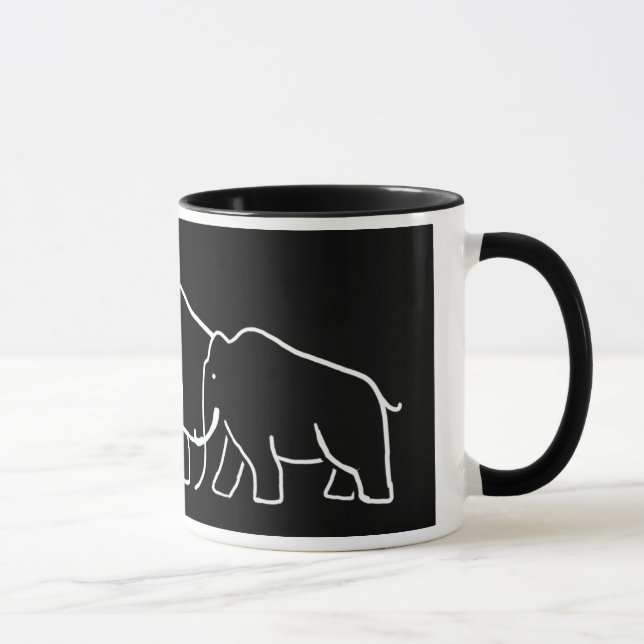 Mammoth Family Mug (Right)