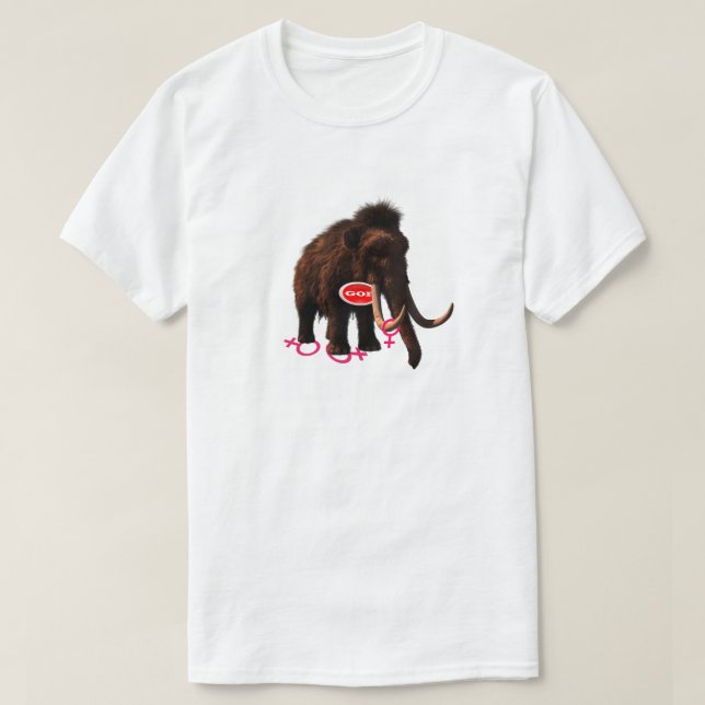 Mammoth GOPs New Mascot  T-Shirt (Design Front)
