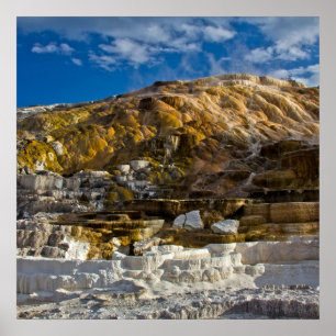 Mammoth Hot Spring Poster