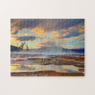 Mammoth Hot Springs Jigsaw Puzzle