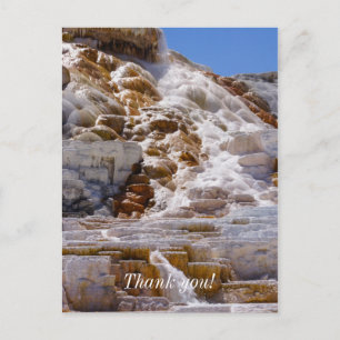 Mammoth Hot Springs Postcard