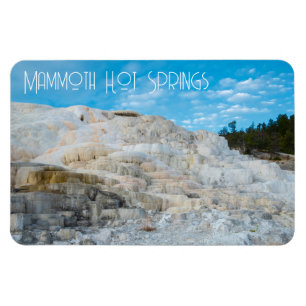 Mammoth Hot Springs Yellowstone National Park Magnet