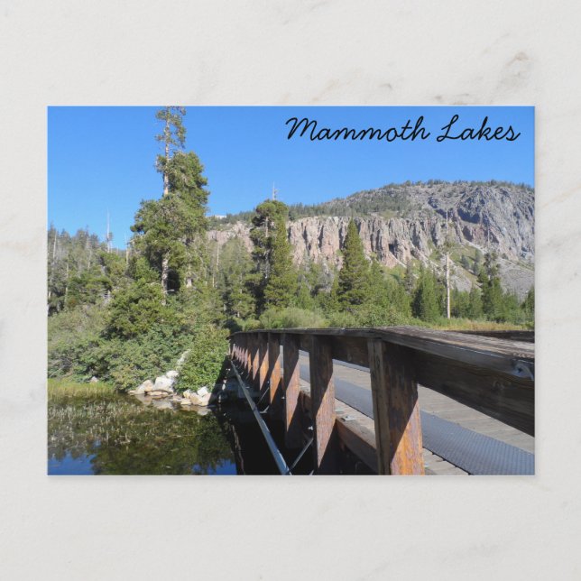 Mammoth Lakes, CA Postcard (Front)