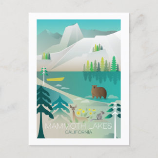 Mammoth Lakes, California Postcard