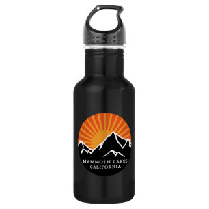 Mammoth Lakes California Retro Sunset Mountains Vi 532 Ml Water Bottle