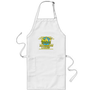 Mammoth Lakes California Ski logo Long Apron