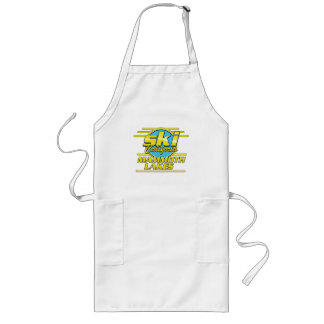 Mammoth Lakes California Ski logo Long Apron