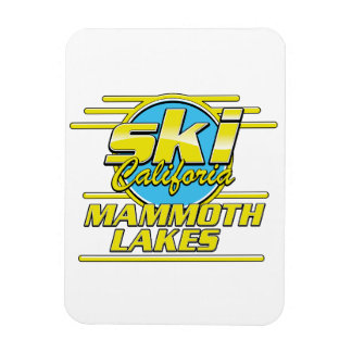 Mammoth Lakes California Ski logo Magnet