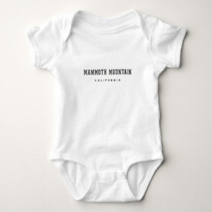 Mammoth Mountain California Baby Bodysuit