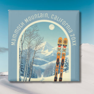 Mammoth Mountain California ski area souvenir  Magnet