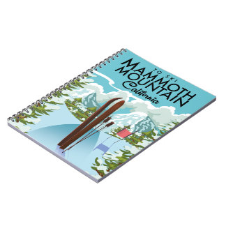 Mammoth Mountain California to ski Notebook