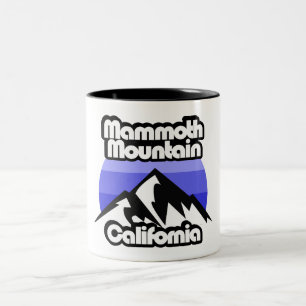 Mammoth Mountain California Two-Tone Coffee Mug