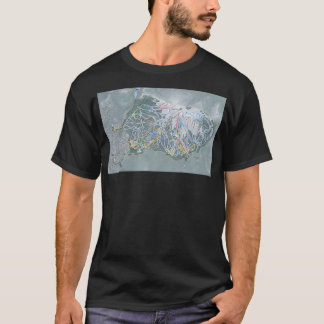 Mammoth Mountain Resort Trail Map T-Shirt