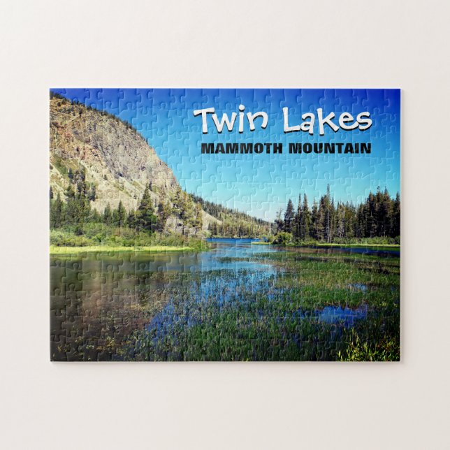 Mammoth Mountain Twin Lakes Puzzle (Horizontal)
