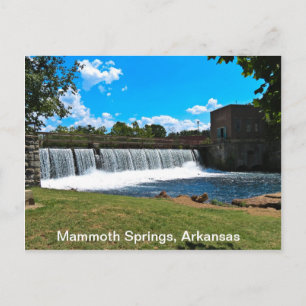 Mammoth Springs Arkansas Postcard