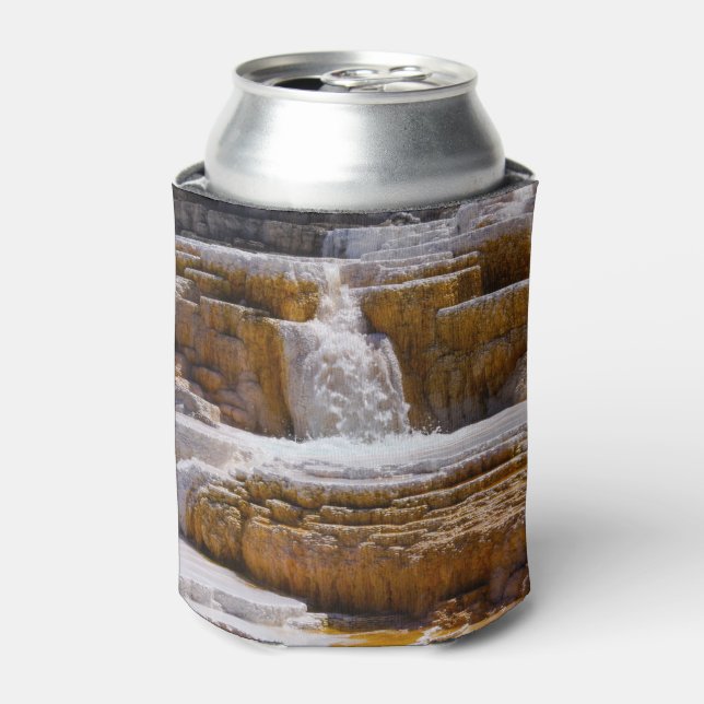 Mammoth Springs Falls Can Cooler (Can Front)