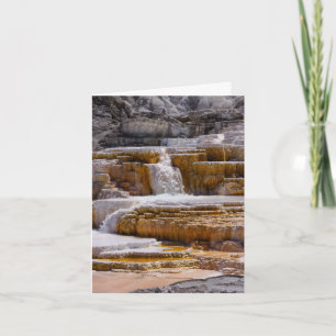 Mammoth Springs Falls Thinking Of You Card