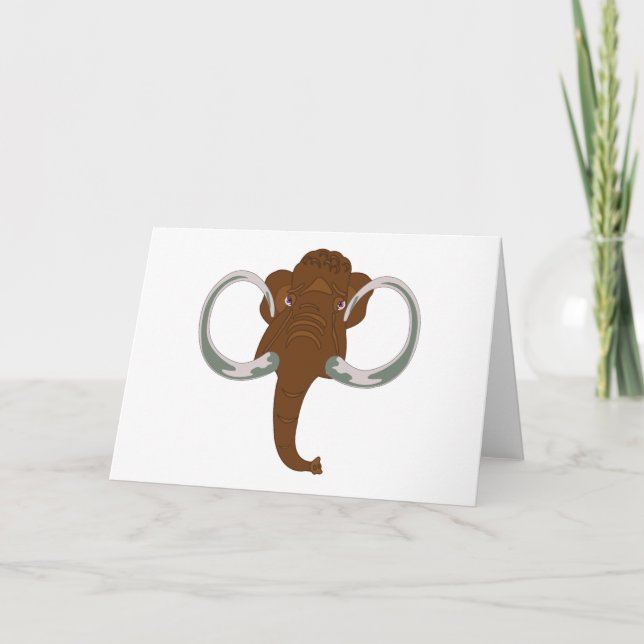 Mammoth Thank You Card (Front)