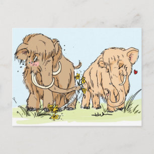 Mammoth Valentine Holiday Postcard