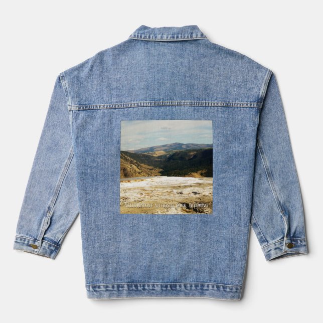 Mammoth View Denim Jacket (Back)