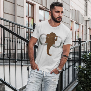 Mammoth With Big Tusks T-Shirt