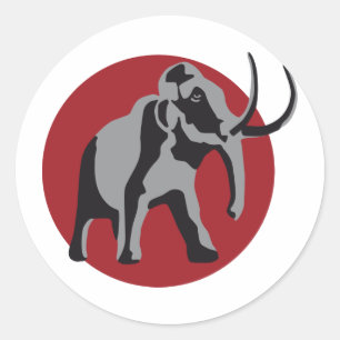Mammut 3c classic round sticker