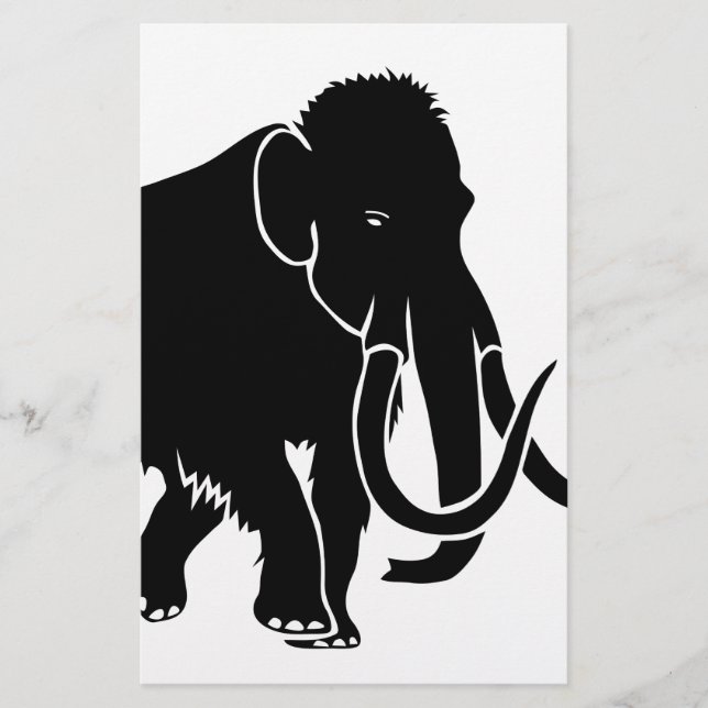 Mammut mammoth ice age Ice Age Stone time elephant (Front)