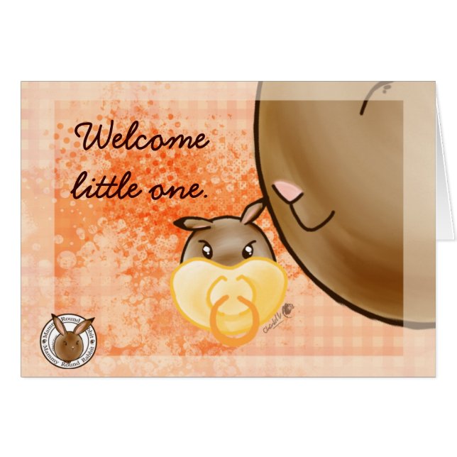 Mammy Round Rabbit-little one (Front Horizontal)