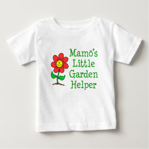 Mamo's Little Garden Helper Baby T-Shirt