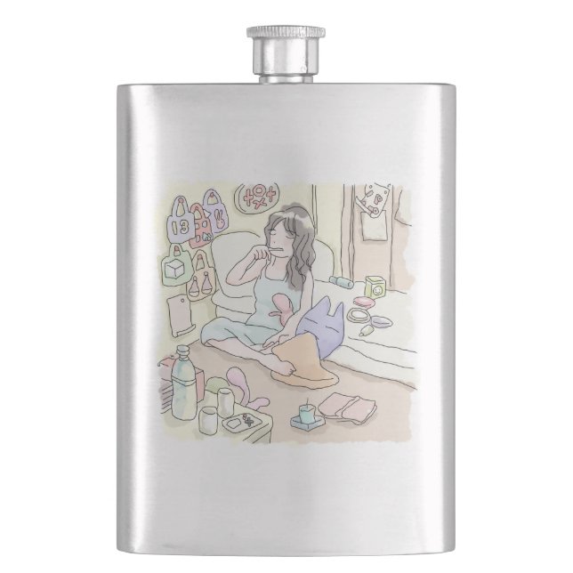 Mamuji Samu Hip Flask (Front)