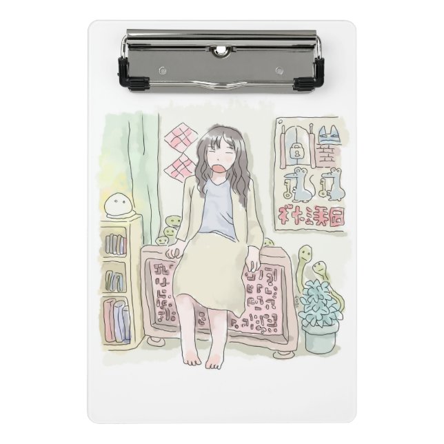 Mamuji Samuni Mini Clipboard (Front)