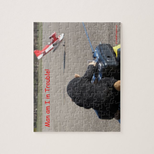 Man Am I In Trouble! Puzzle (Vertical)