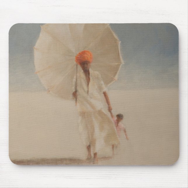 Man and Child I 2010 Mouse Mat (Front)