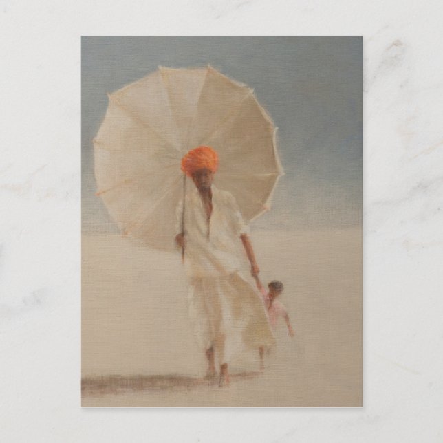 Man and Child I 2010 Postcard (Front)