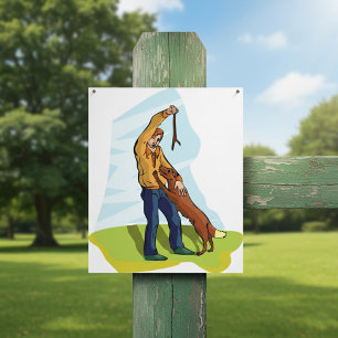 Man And His Dog Poster