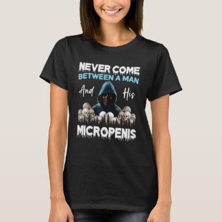 Man and Micropenis Funny Cringe Weird Stupid Meme T-Shirt