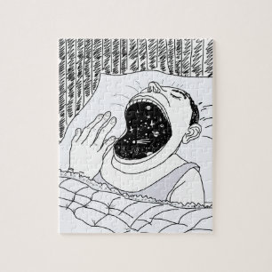 MAN AND THE COSMOS JIGSAW PUZZLE