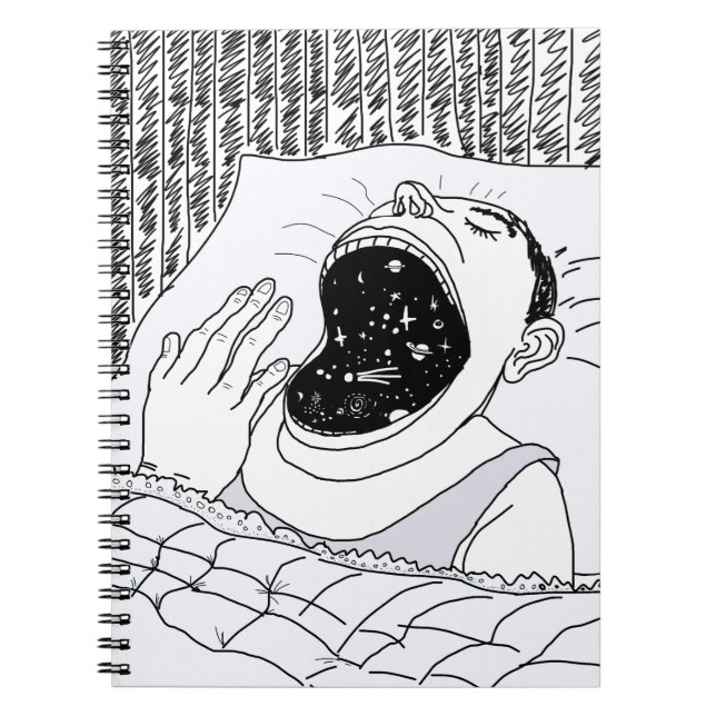 MAN AND THE COSMOS NOTEBOOK (Front)