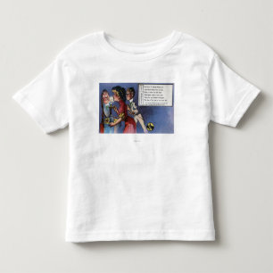 Man and Woman Couple in Candlelight Toddler T-Shirt