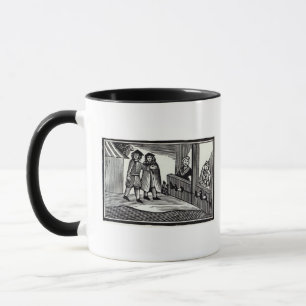 Man and Woman in the Stocks Mug