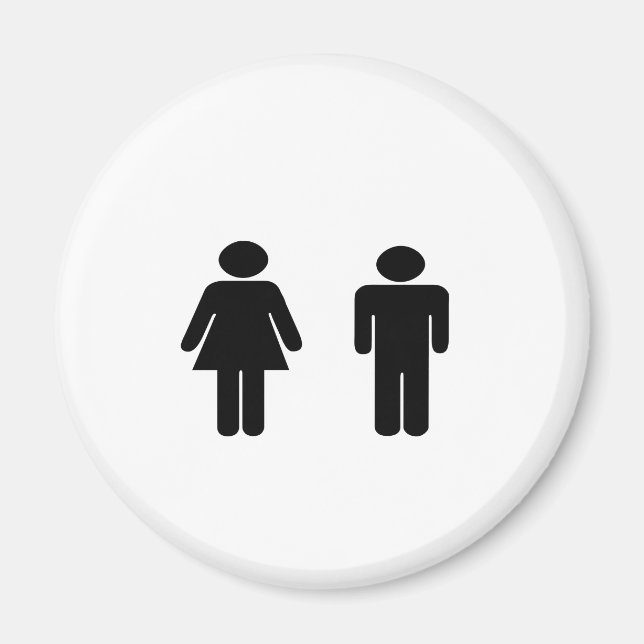 Man and Woman Items Magnet (Front)