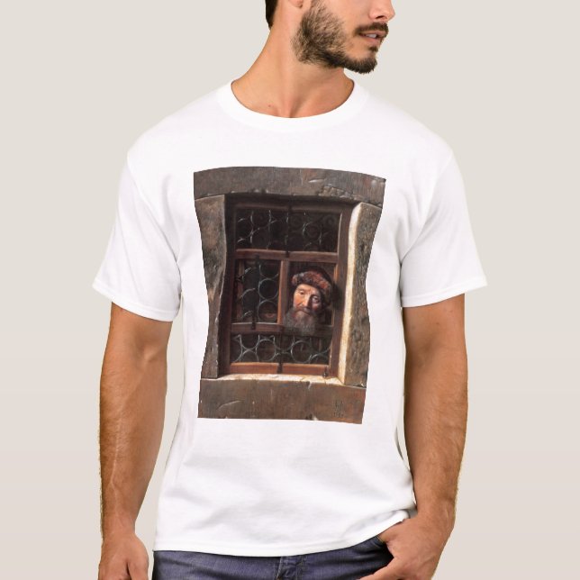 Man at a Window, 1653 T-Shirt (Front)
