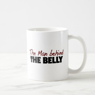 Man Behind The Belly Coffee Mug